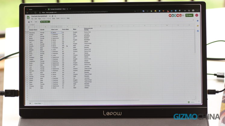 Lepow hordozható monitor áttekintése 40 