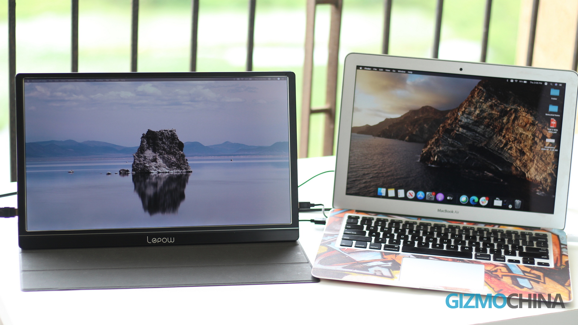 Lepow hordozható monitor áttekintése 34 