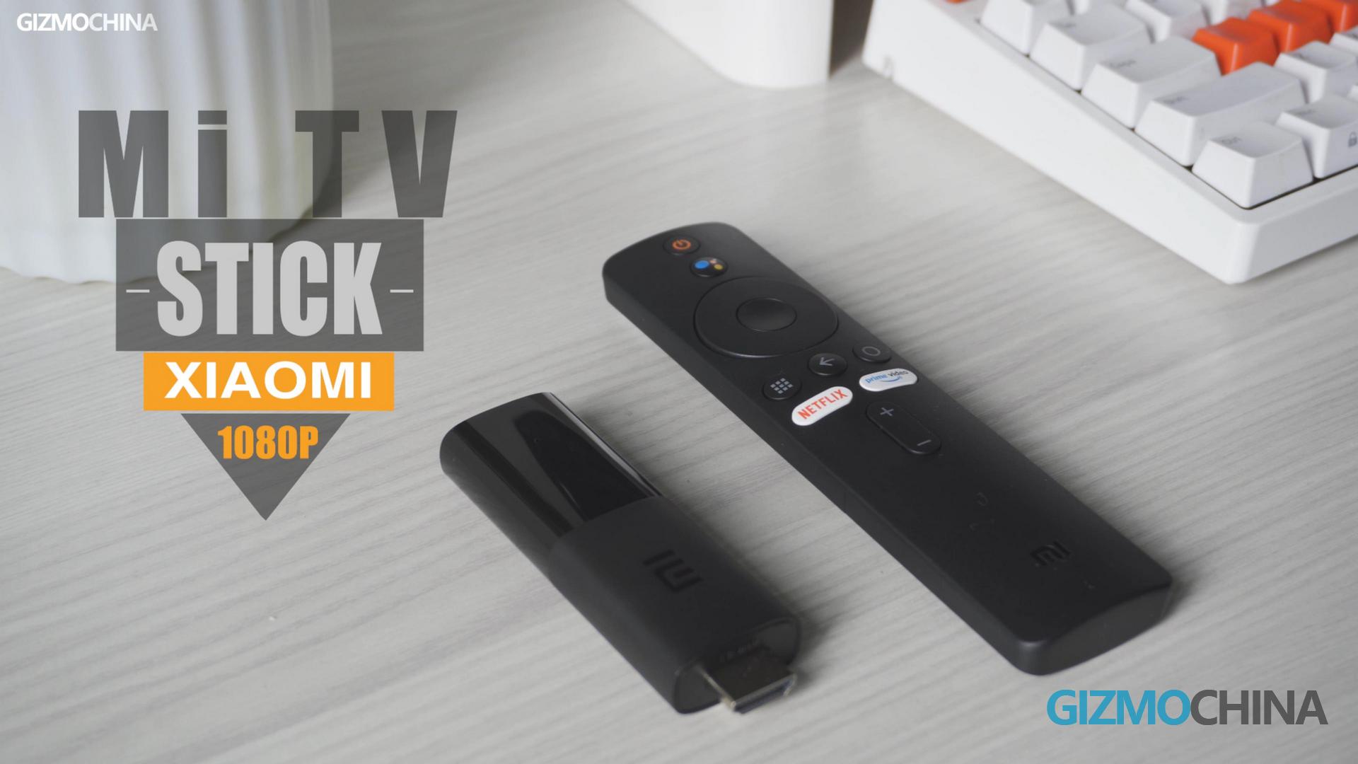 Xiaomi Mi TV stick megjelenítve