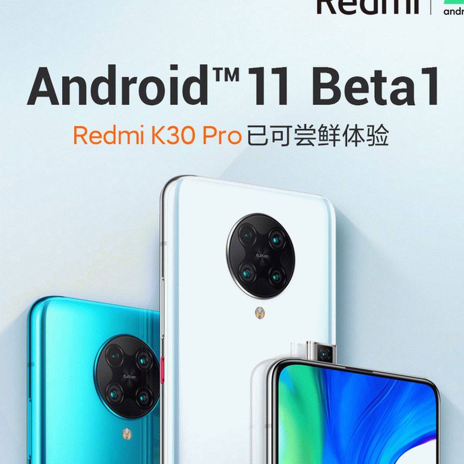 Redmi K30 Pro POCO F2 Pro Android 11 Beta 1
